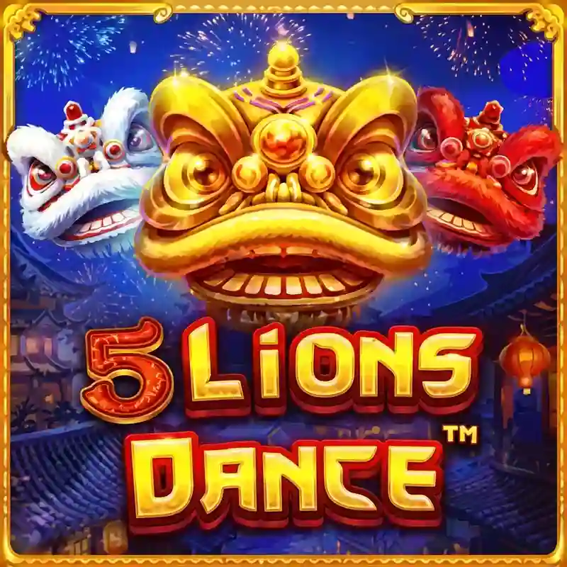 Permainan slot 5 Lions Dance